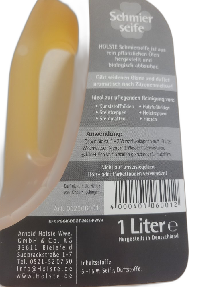 Schmierseife 1 Liter von Holste – Bild 4