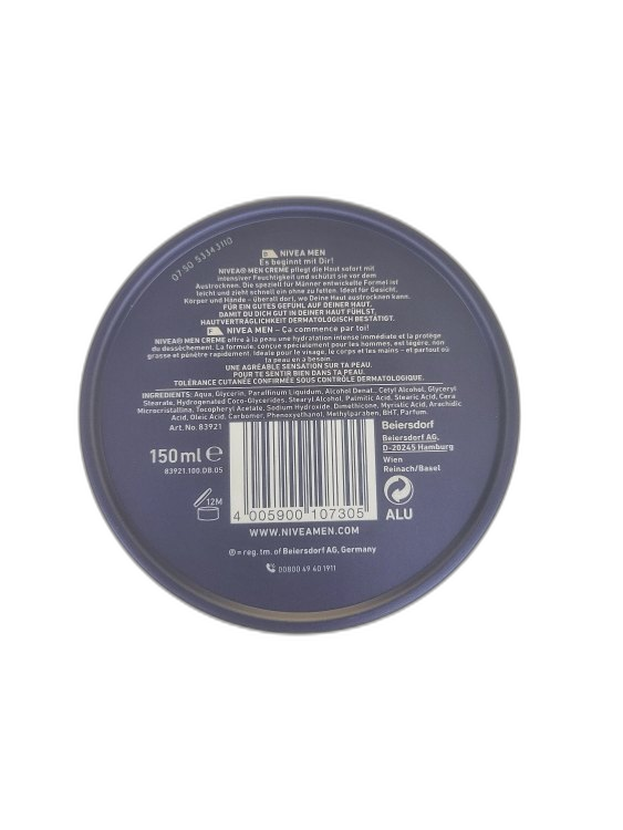 Nivea Men Creme 150ml – Bild 3