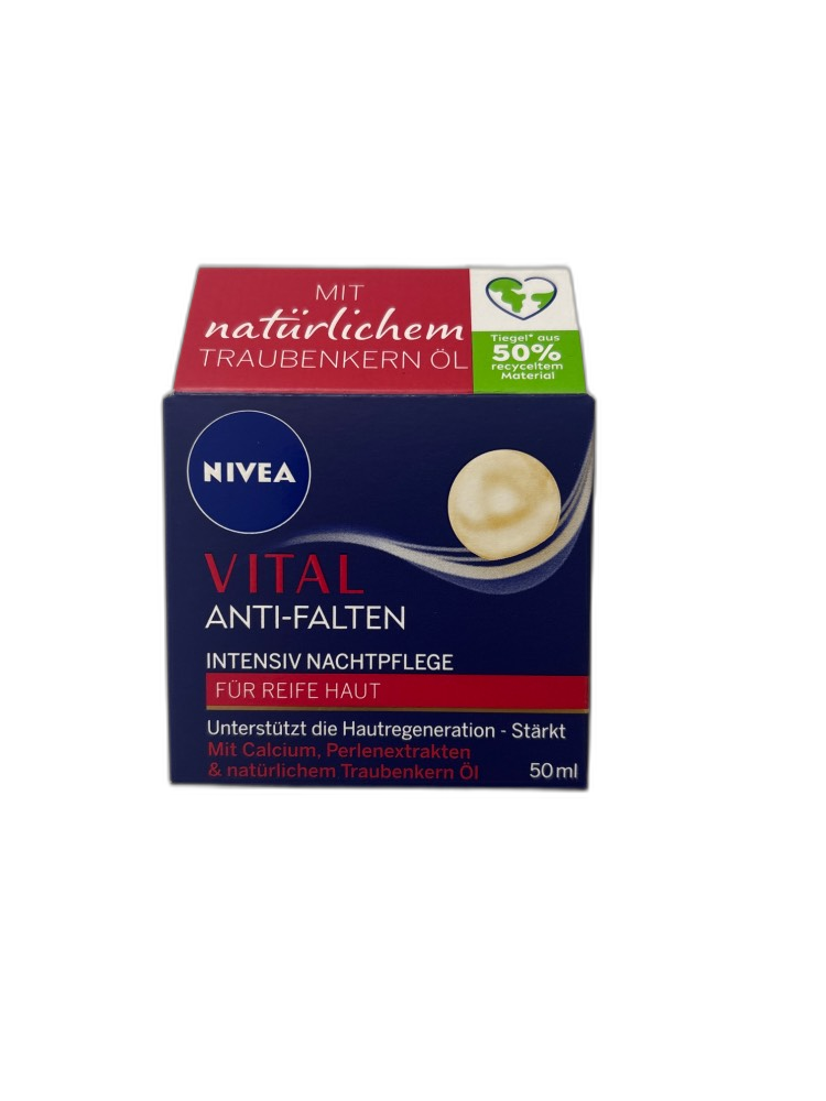 Nivea Night Cream Anti Falten 50ml – Bild 2