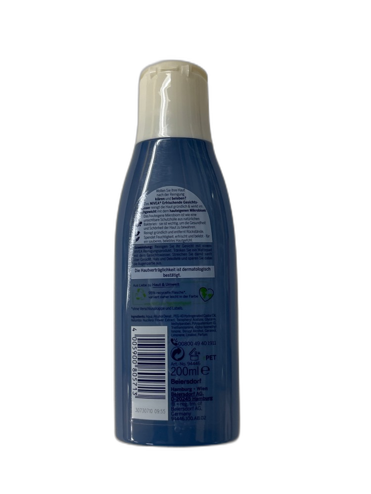 Nivea Erfrischendes Gesichtswasser 200ml – Bild 3