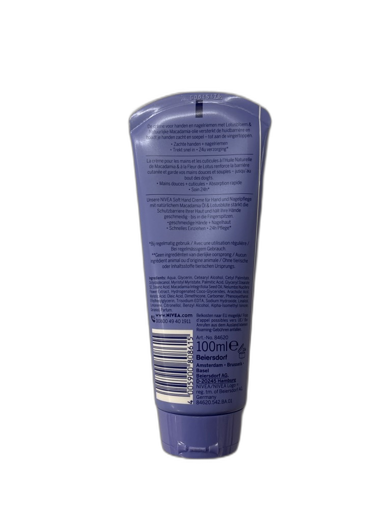 Nivea Smooth Hand & Nail Care 100ml – Bild 3