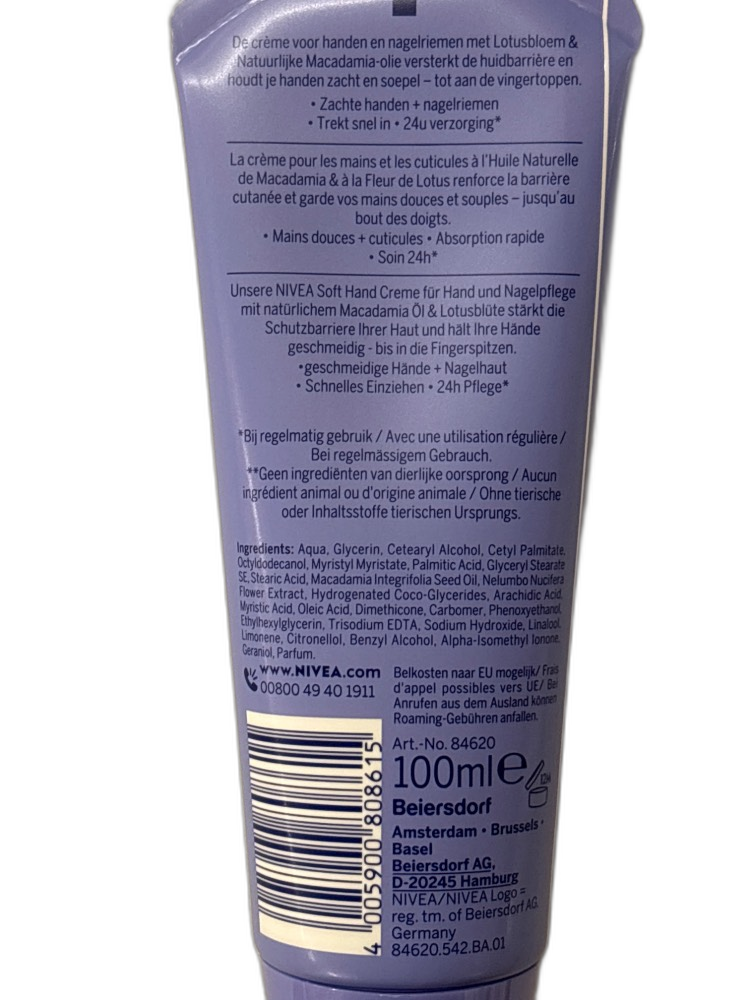 Nivea Smooth Hand & Nail Care 100ml – Bild 4
