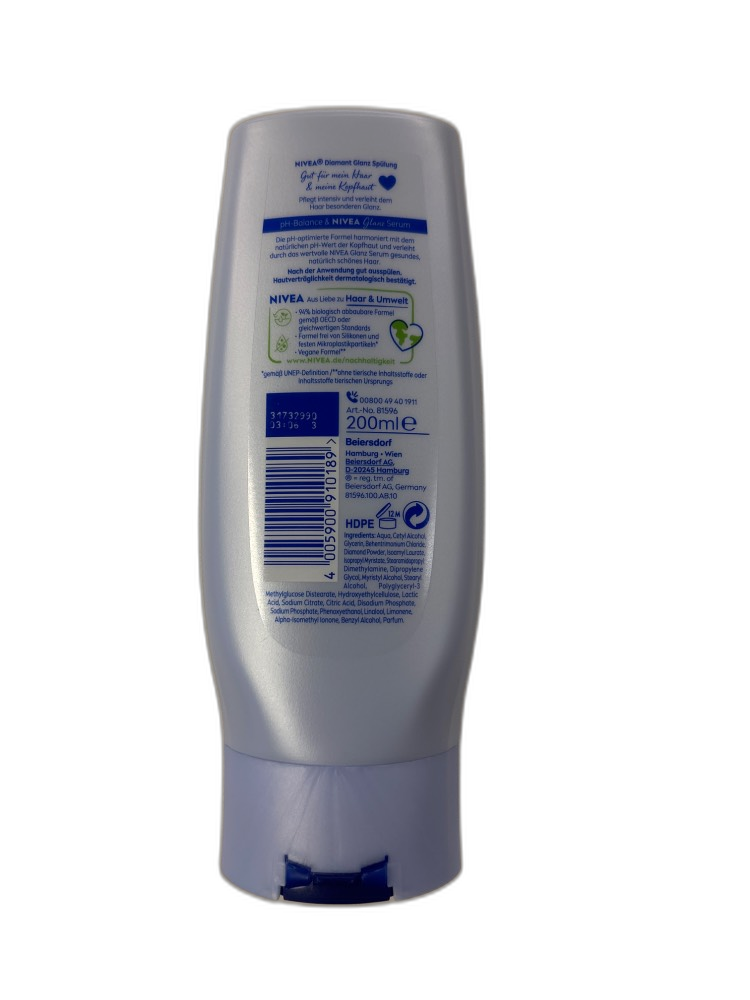 Nivea Diamant Glanz Spülung 200ml – Bild 3