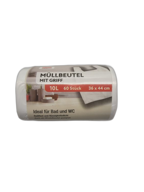 Müllbeutel 10 l mit Griff – Bild 2