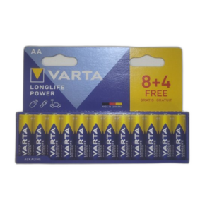 Varta AA Longlife 8 + 4