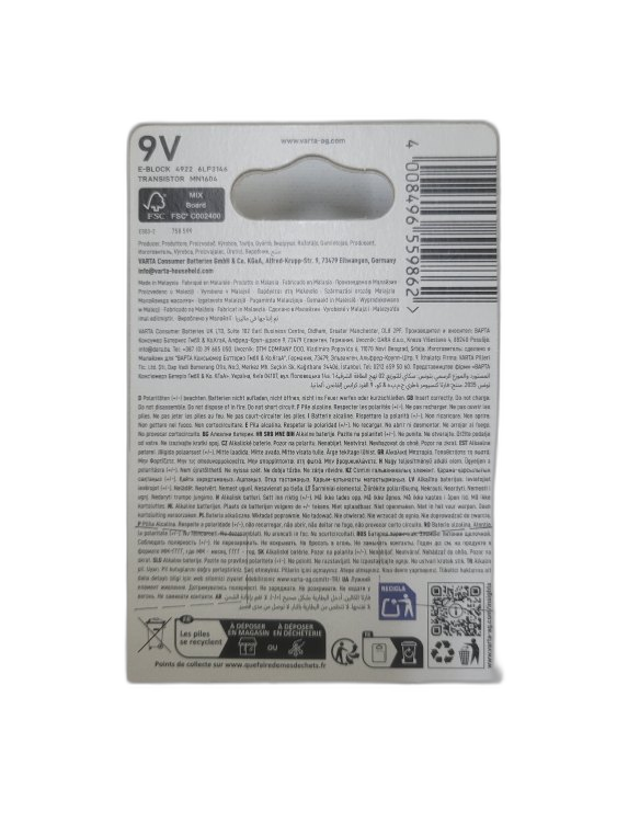 Varta Longlife 9V – Bild 2