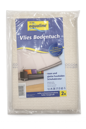 Vliesbodentuch 2-er 50x60cm