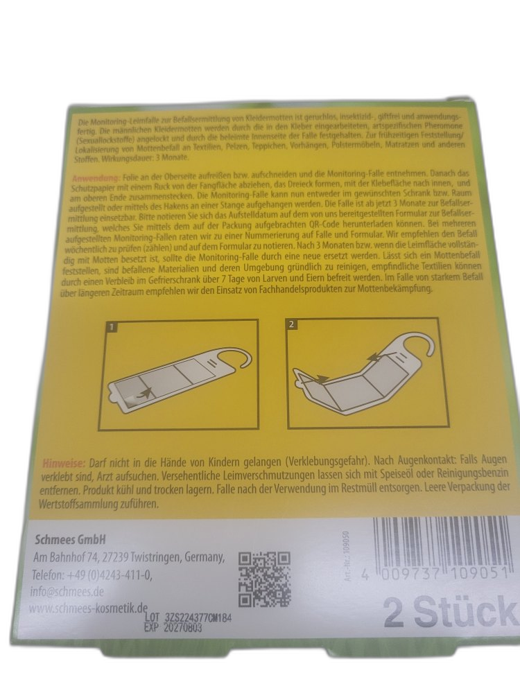 Kleidermottenfalle – Bild 4