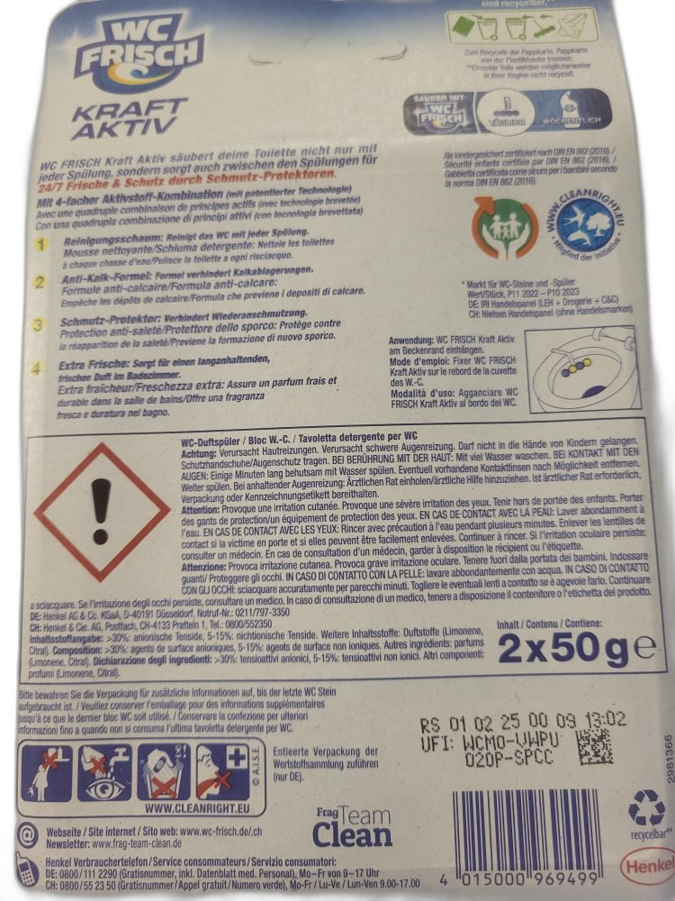 WC FRISCH KRAFT AKTIV – Bild 4