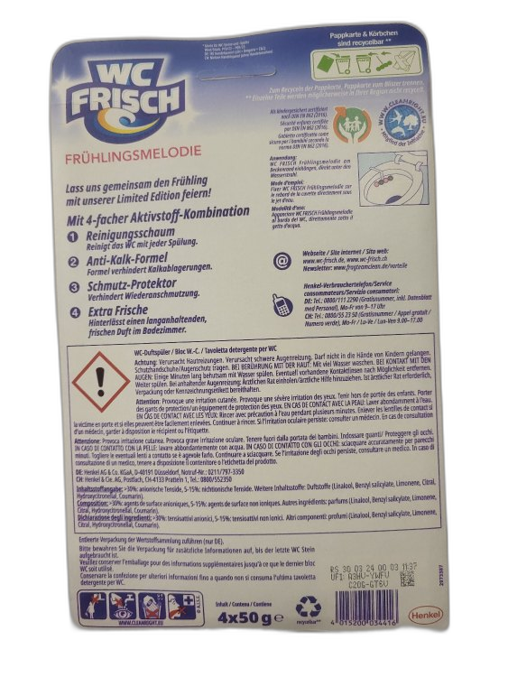 WC Frisch 4 x 50g – Bild 3