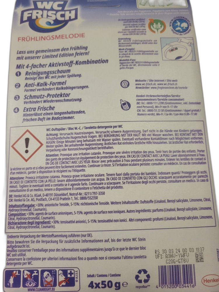 WC Frisch 4 x 50g – Bild 4