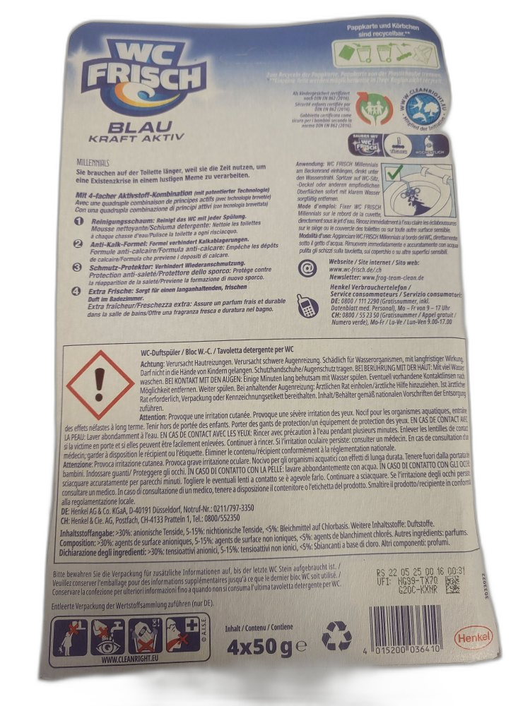 WC Frisch 4 x 50g – Bild 4
