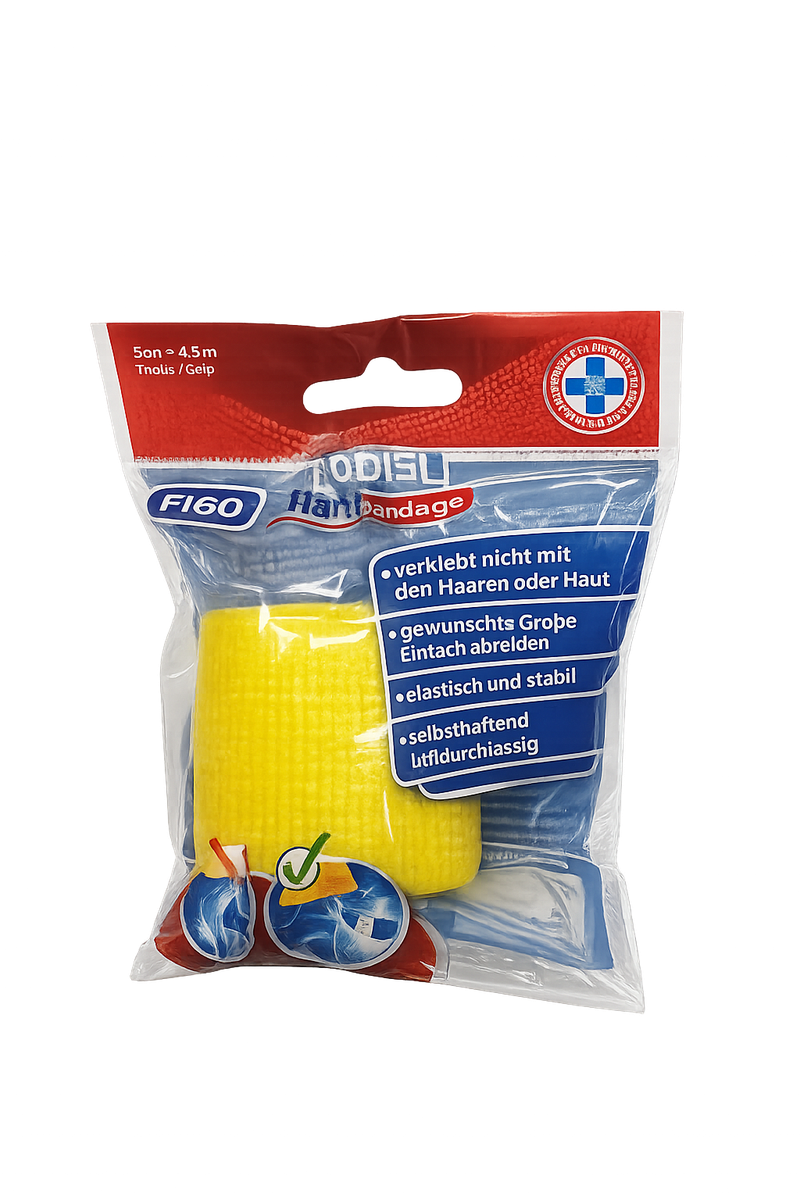 Selbsthaftende Bandage 4m x 5cm