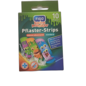 Kinder-Pflaster 10erKleine Monster