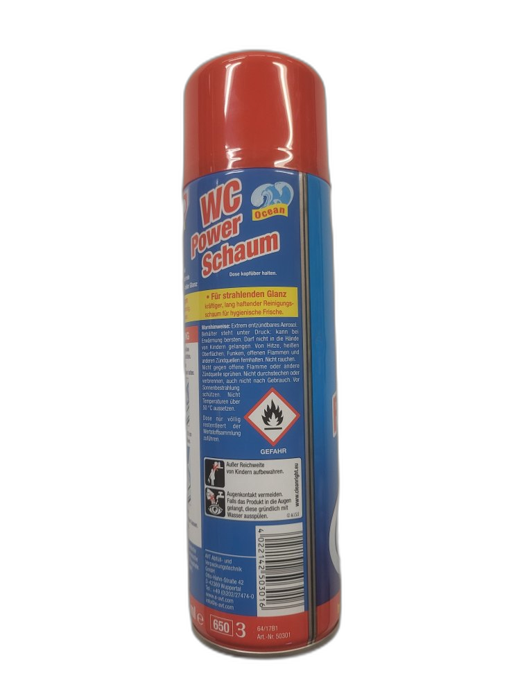 WC-Schaumreiniger 500ml Ocean – Bild 4