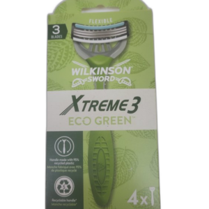 Wilkinson X-Treme3 Eco Green + 4 Klingen
