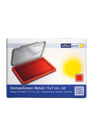 Stempelkissen Metall ROT