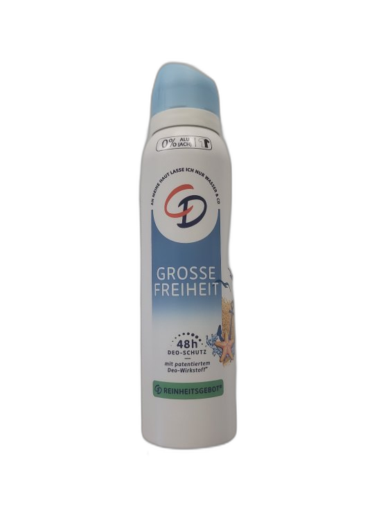 CD Deo Spray Grosse Freiheit 48h 150ml – Bild 2