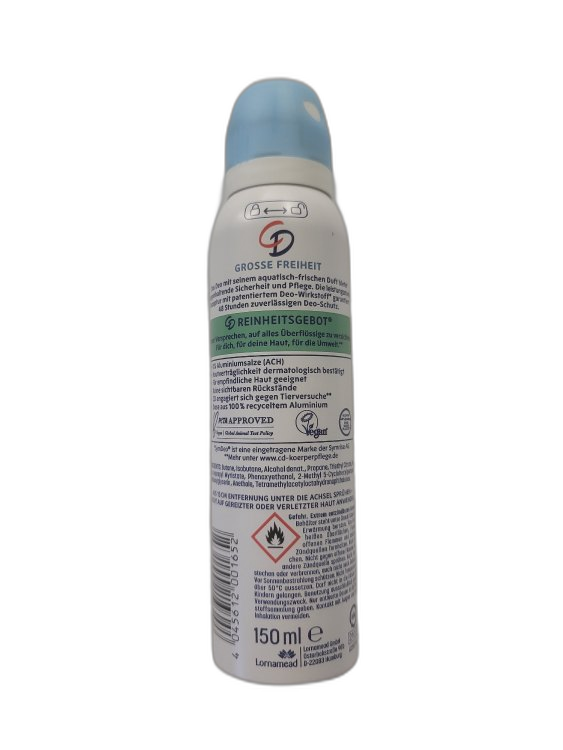 CD Deo Spray Grosse Freiheit 48h 150ml – Bild 3