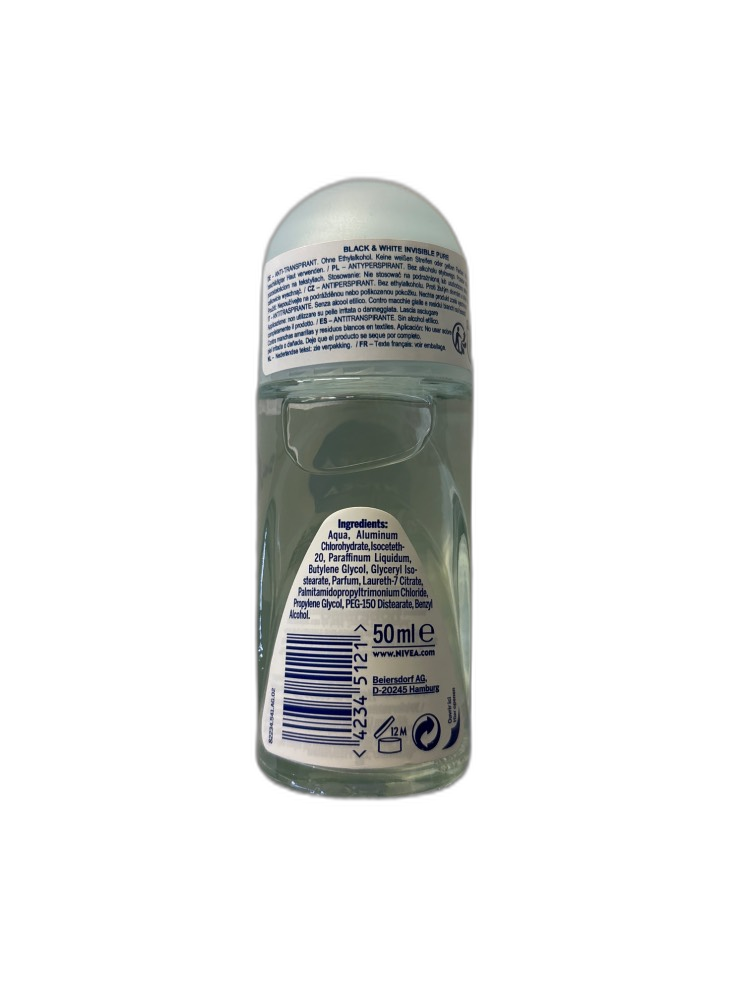 Nivea Black & White 48H 50ml – Bild 3