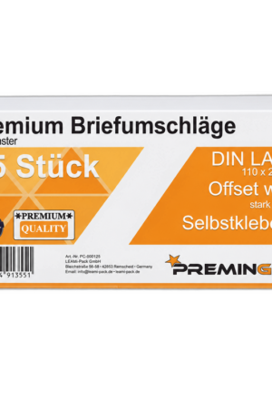 Briefumschläge 25 Stück mit Fenster