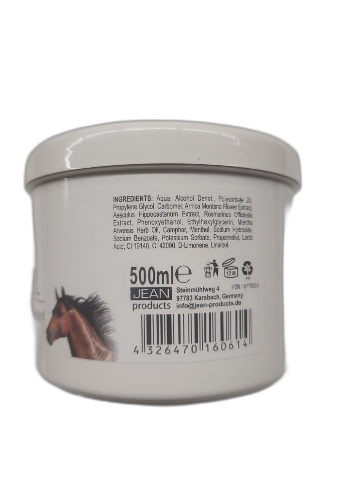 Elina Pferdebalsam Aktiv Gel 500ml – Bild 4