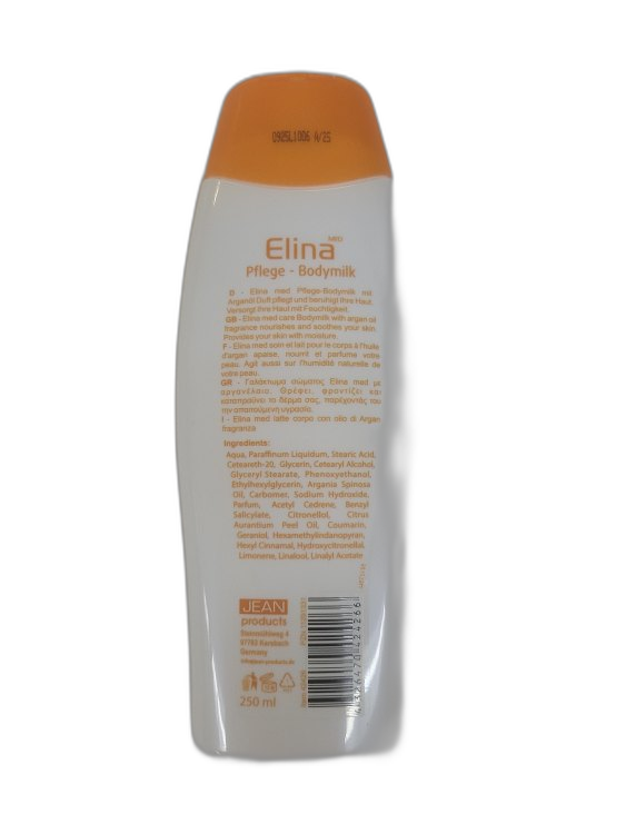 Elina Arganöl Body Milk 250ml – Bild 3