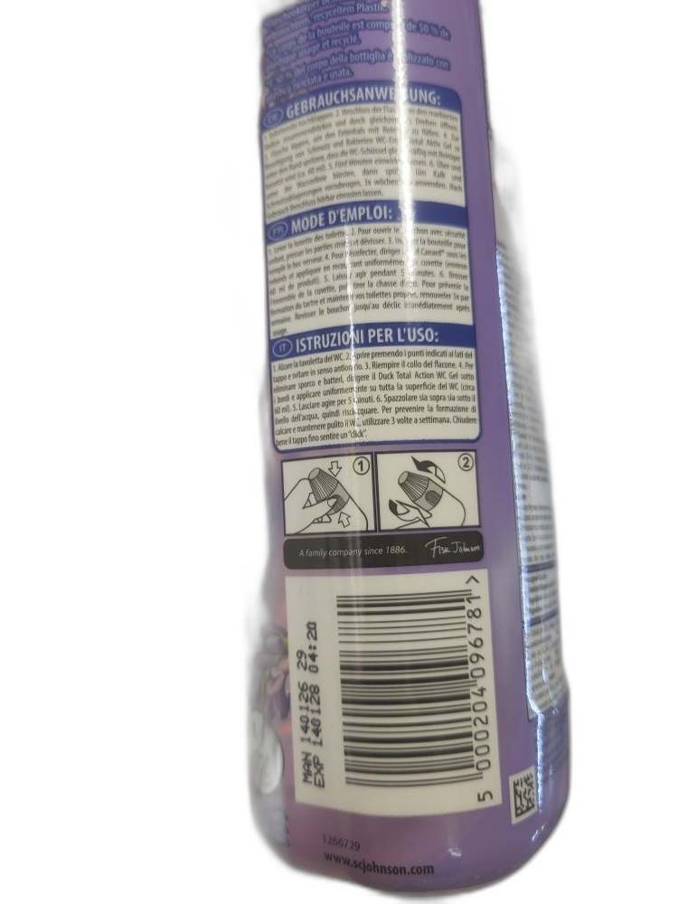 WC Ente Total Aktiv Lavendel Bloom 750ml – Bild 4