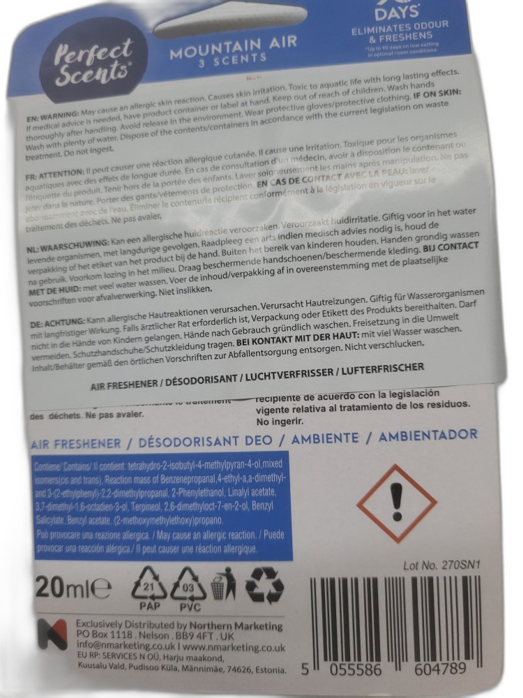 Perfect Scents Mountain Air 20ml – Bild 4
