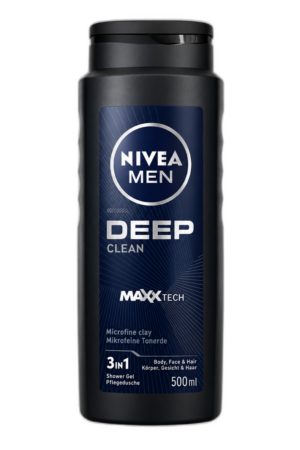 Nivea Men 3 in 1 Deep Clean 500ml