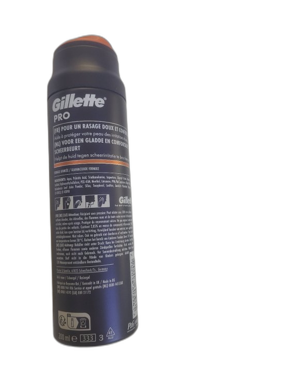 Gillette Pro Rasier Gel 200ml – Bild 3
