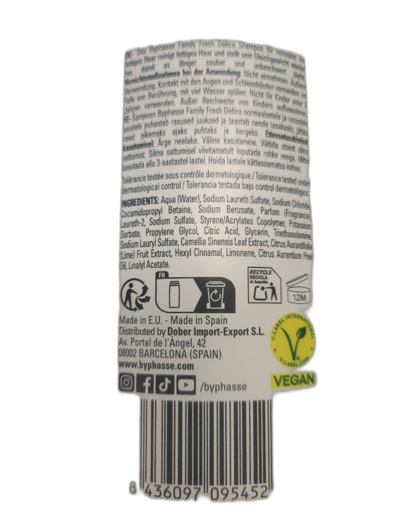 Byphasse Shampoo Normal/Fettiges Haar – Bild 3