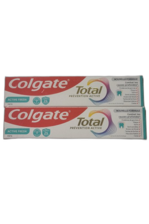 Colgate Total Active Fresh 2 x 75ml