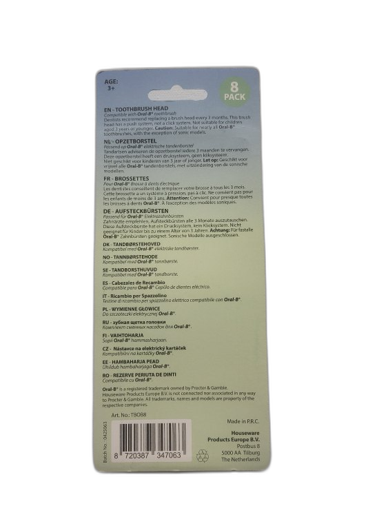 Zahnbürstenaufsatz 8-er Pack – Bild 3