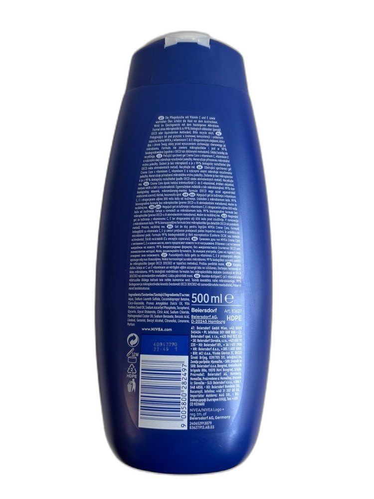 Nivea Pflegedusche Vitamin & Oil 500ml – Bild 3